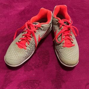 Nike Tennis Sneakers - Hot pink/gray size US 7.5